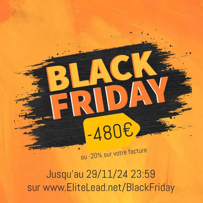 Réduction Black Friday